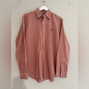 Ralph Lauren Red Gingham Men's Shirt